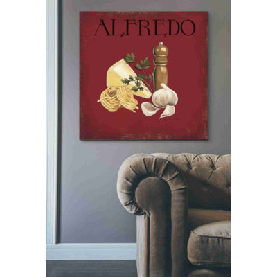 'Italian Cuisine III' by Marco Fabiano, Canvas Wall Art