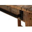 Rustic 61" Wide Oak Kitchen Island, Natural