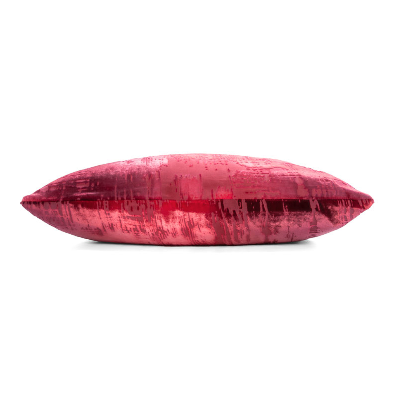 Square Pillow Cover & Insert, 18"H x 18"W, Boysenberry