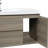Space-saving Wall-mounted Vanity Engineered Wood Modern Bathroom
