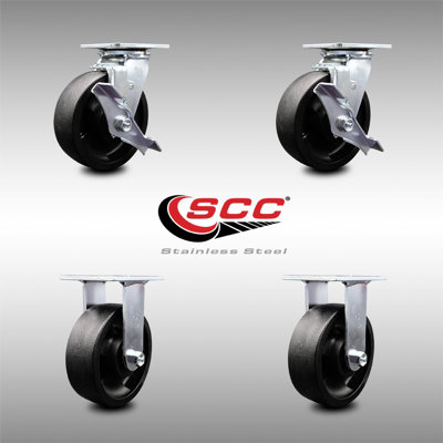 Gla Filled Caster Set with Roller Bearing