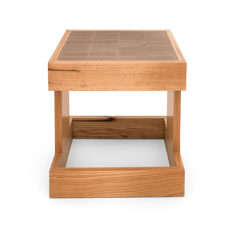 Table d'appoint Acacia, Tanné