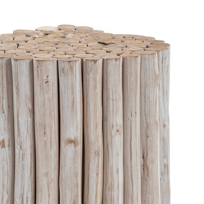 Table de bout Caylea, Blanc
