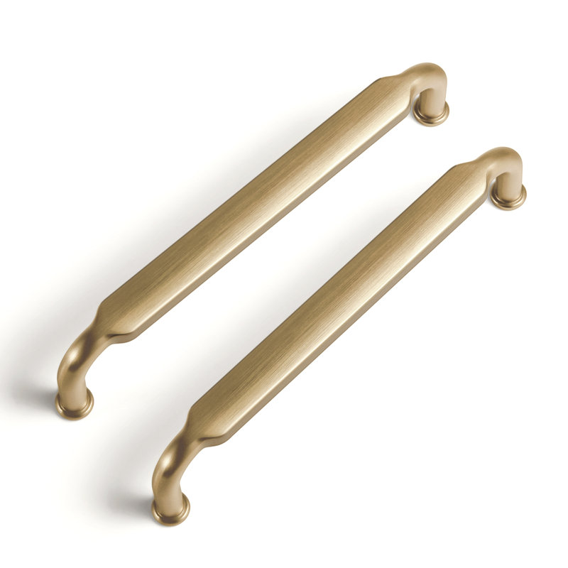 Poignée barre 5 po Retro, Bronze champagne, 2