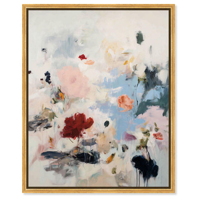 Happy Chaos III Canvas Print Living Room Wall Art by Art Remedy, Gold Frame, 20 x 24