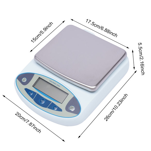 YYBUSHER High Precision Digital Analytical Balance Scale