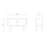 Butler 41.34 in. W Credenza