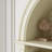 71'' H X 36.4'' W Arched Bookcase 5-Tier Cabinet