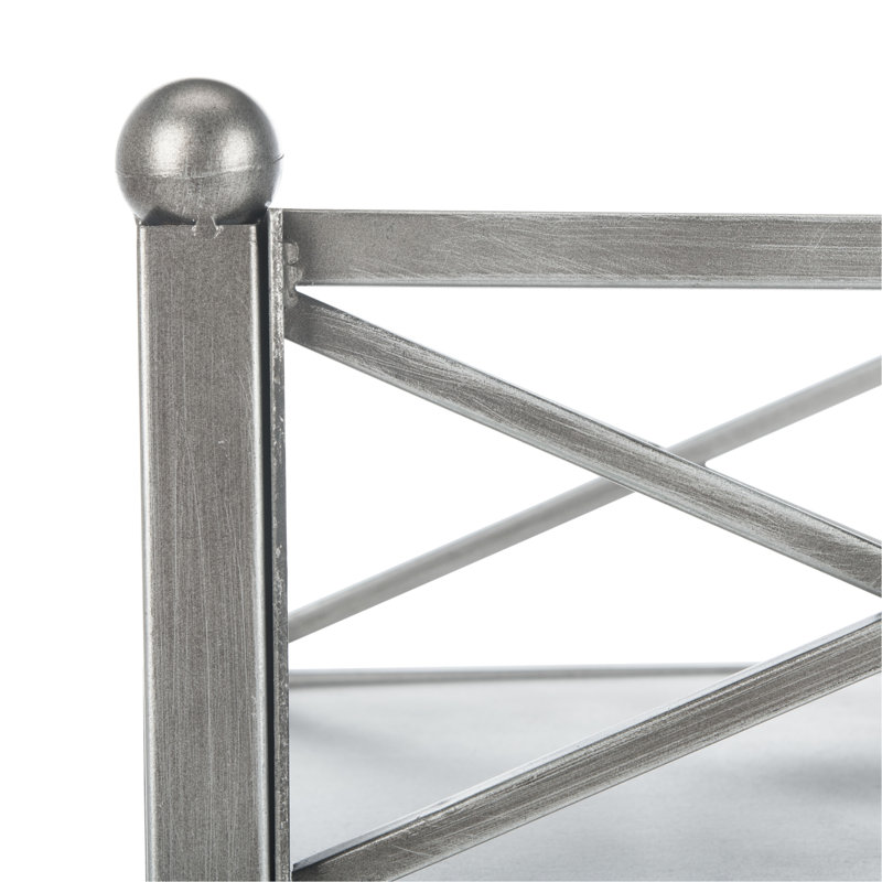 Étagère à livres H 31,5 "x l 24,5 Jazavion, Argent