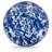 Cobalt Swirl 6'' Handmade Appetizer Plate
