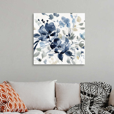 Indigo Garden II - reproduction d'art sur toile