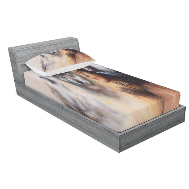 Microfiber Sheet Set, Twin Sheet Set + Fitted Sheet + 1 Pillowcase