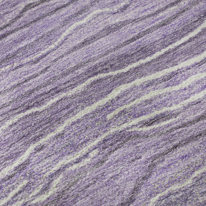 Premium Machine Washable Varroville AMF1704 Stripes Rug, Rectangle 10' x 14'