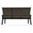 Belle Isle Sling Aluminum Frame 3-Seat Sofa with Marine Grade Polymer Arm Accent-98940074-98940111