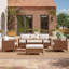Ensemble de mobilier de patio pour 5 personnes Kerstin-130168047