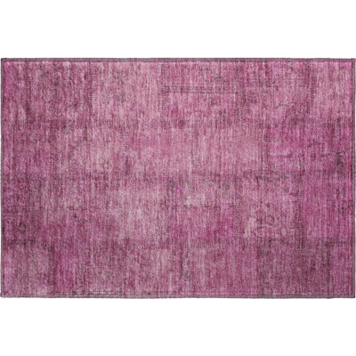Premium Machine Washable Prisco Blush Rug