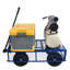 Les chariots de chariot de jardin pour outils facilitent le transport du bois de chauffage