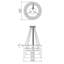 3 - Light LED Chandelier-99923318