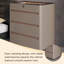 Armoire de rangement et de présentation de bijoux 31,5 po