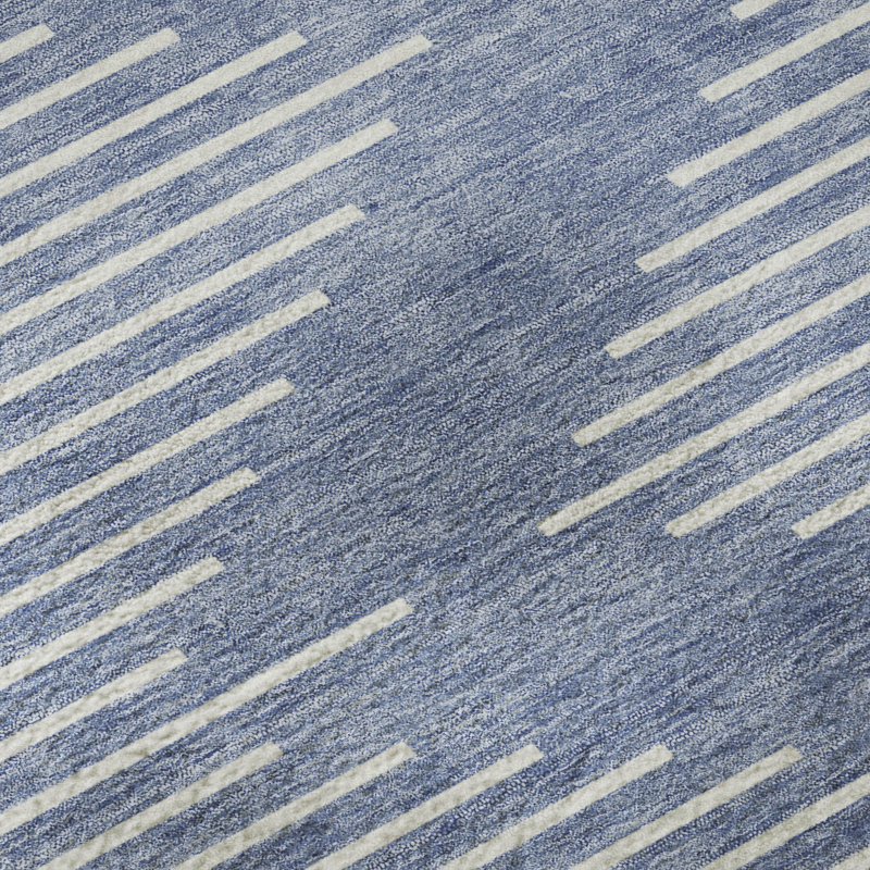 Tapis géométrique Premium lavable à la machine Colmenero AMF1016, Rectangle 10 pi x 14 pi