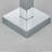 Floor Waterfall Faucet with Diverter-102491316