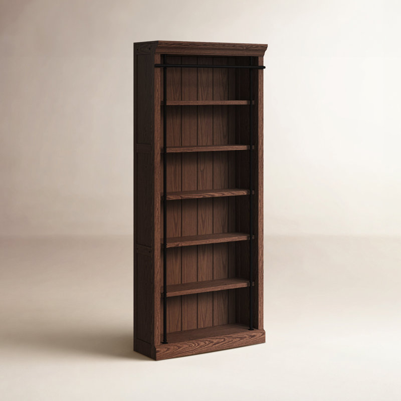 Bibliothèque H 94 po x l 40 po Lorna, Chêne