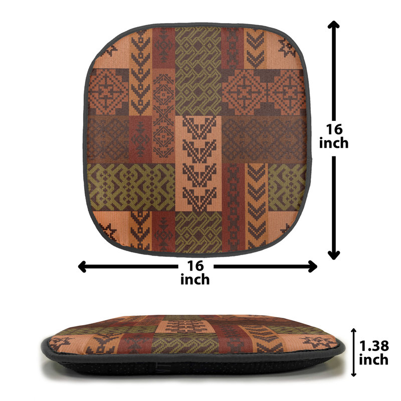 Coussin de siège papillon