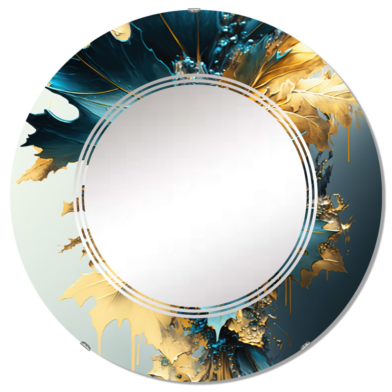 Miroir mural Poneem, 32 po x 32 po