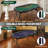 Rioloiuy 71'' 8-Player Foldable Poker Table with Double-Sided Poker Mat, Padded Rails & Cup Holders, Casino Grade Felt