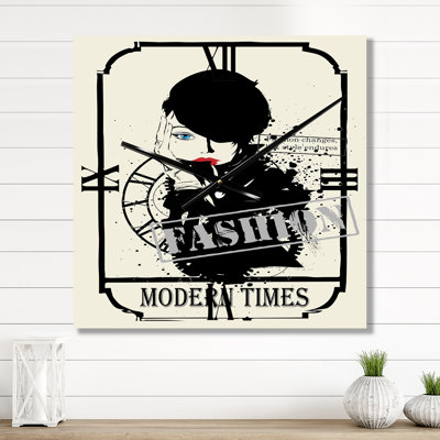 Metal Wall Clock