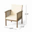 Ensemble de 2 fauteuils club Acacia Mp2