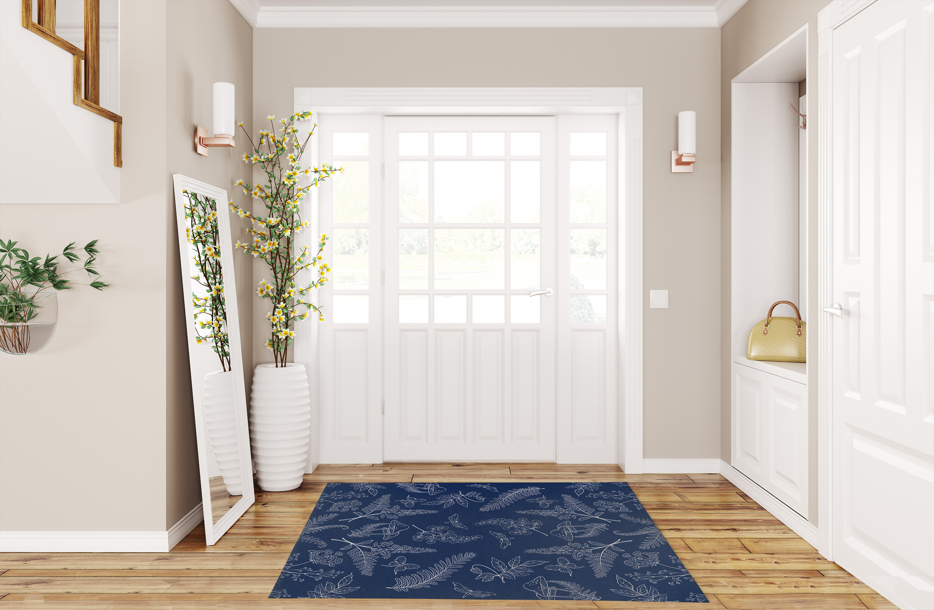 Abert Non-Slip Outdoor Door Mat Sol 72 Outdoor Mat Size: 18 W x 30 L