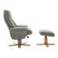 Billings 80cm Wide Swivel Standard Recliner-1000237097