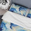Ensemble de housse de couette Ikat Mirage bleu et blanc-1229128089