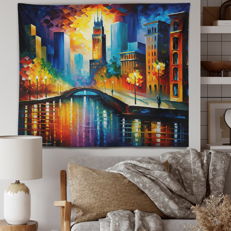 Polyester Tapestry, 32" H x 39" W