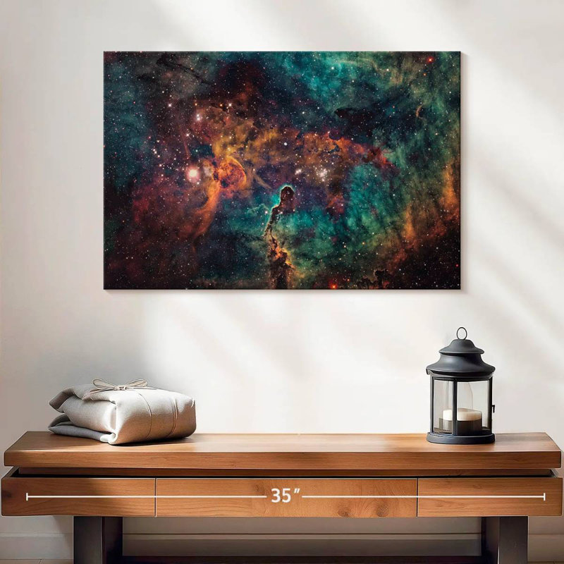 Oberle Deep Space Nebula, 16" H x 24" W