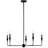Kichler Alvaro 5-Light Black Bare Bulb Steel Chandelier-1977218894-1977218892-1977218882