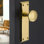 Plaque avec bouton de porte New York New York