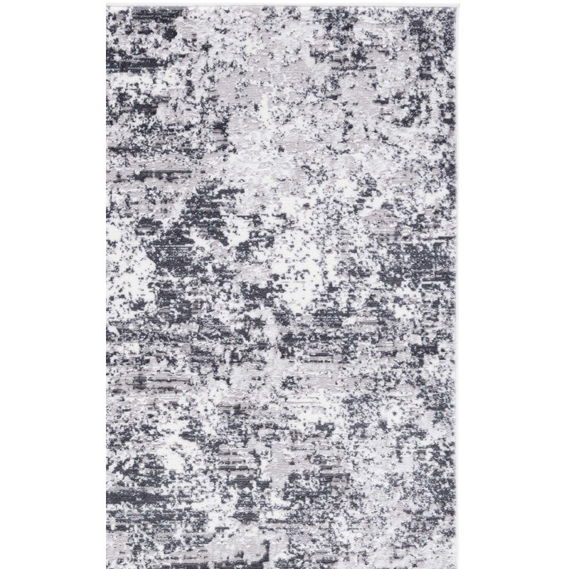Emigsville Performance Performance Abstract Rug, Square 6'7"