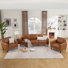 91.73" Sofa With 2 Armchair Accent Chair Living Room Set