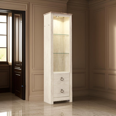 Lando Pier China Cabinet by Highland Dunes