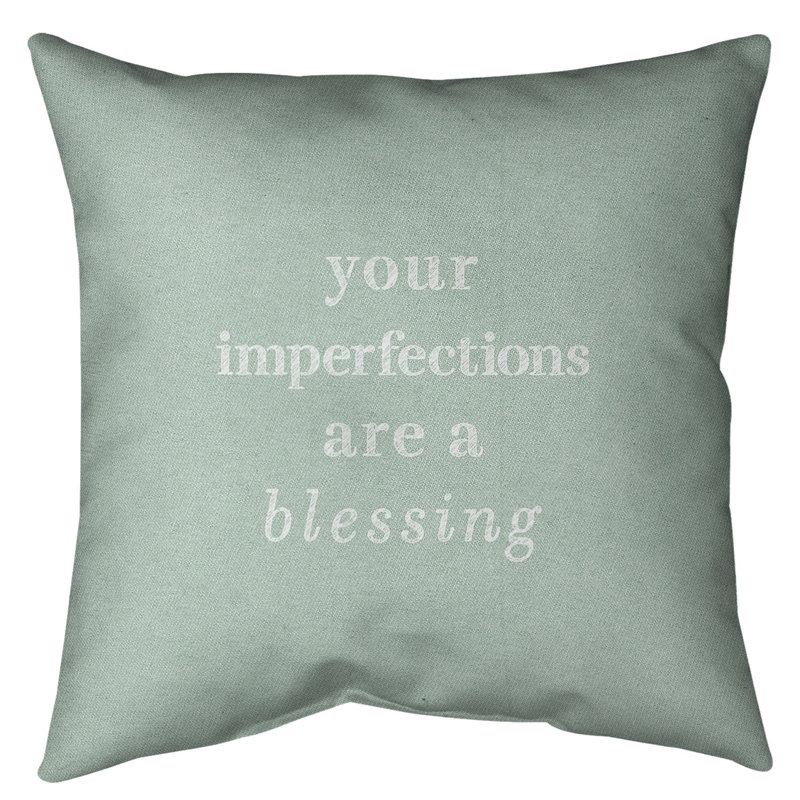 Coussin de sol, 40 po x 40 po, Vert / blanc