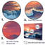 «Rainbow Beach Sunset III», reproduction sur toile-97045134-97045135