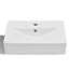 Belfry Bathroom Rolen 465mm L Ceramic Rectangular Sink with Overflow-41906602