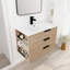 Meuble-lavabo de salle de bain avec comptoir