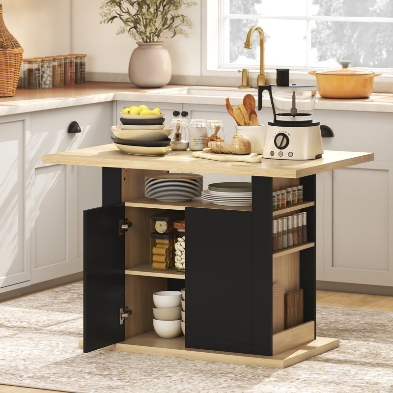 Wood Kitchen Island