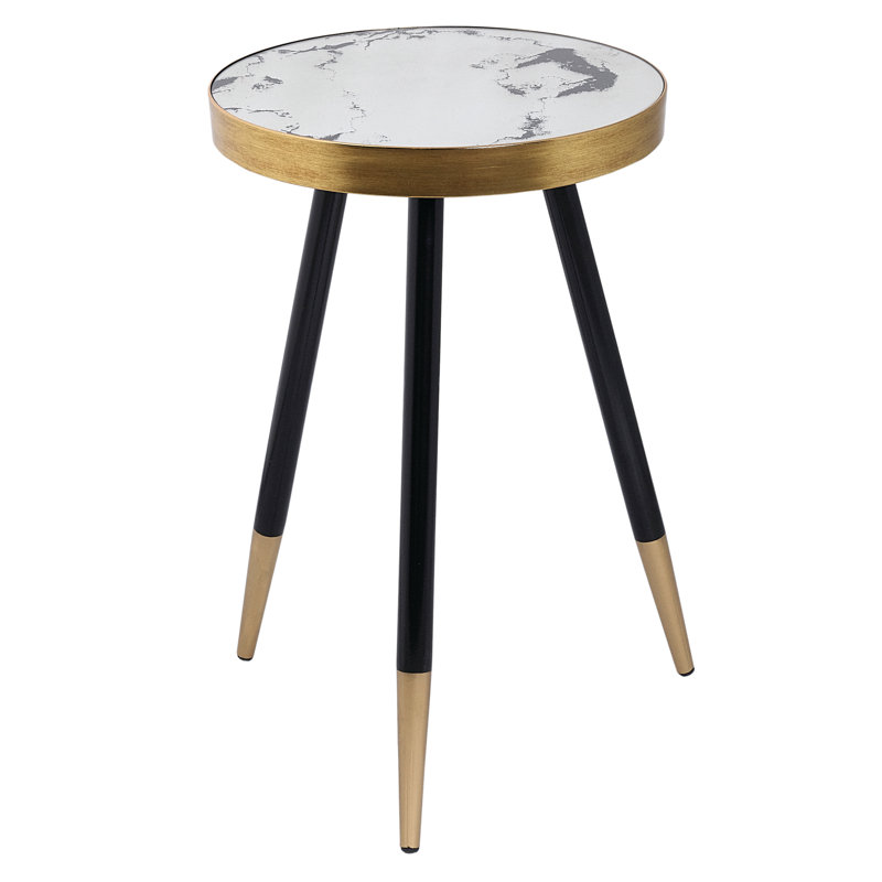 Glass Top End Table