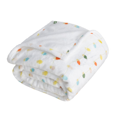 Ultra Soft All-Season Reversible Fleece Blanket