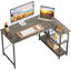 L-Shaped Desk (120 or 140cm x 90cm) Corner Desk with Adjustable Shelves by Aliff-2031476462-2031476459