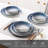 Petal French Country12 Piece Stoneware Dinnerware Sets, Service For 4-1556989947